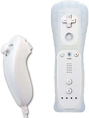 Serega Controller and Nunchuck עבור Wii Wiiu עם עור מקרה