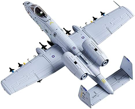1/100 - 10 ת ' אנדרבולט השני חזיר יבלות מטוס התקפה גרסה צבועה גרסה צבועה מתכת לוחם צבאי דגם מטוס דגם עבור אוסף