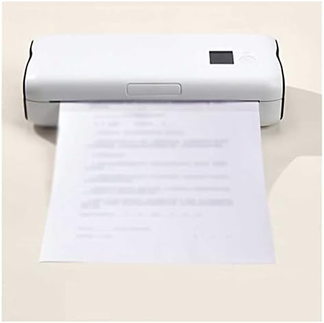 ZSEDP A4 מדפסת תרמית ניידת מיני מסמך מדפסת משרדי MINI & USB ללא קישור אין הדפסת סרט הדפסה