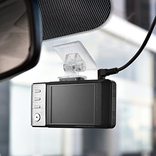 כבל חשמל לרכב Thinkware עבור מצלמת מקף, אספקת חשמל, כבל מתאם מצית יותר וכבל 3M דבק קדמי הרכבה עבור Q800PRO,