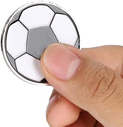 מטבע זריקת כדורגל זרון, 1.6 אינץ 'שופט כדורגל סגסוג