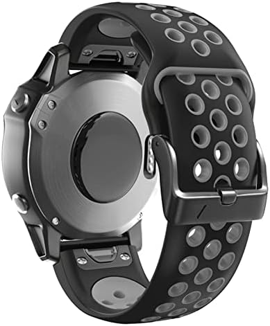 Cekgdb Sport Silicone Watchband for Garmin Fenix ​​7x 7 6x 6 Pro 5x 5plus s60 935 שחרור מהיר 22