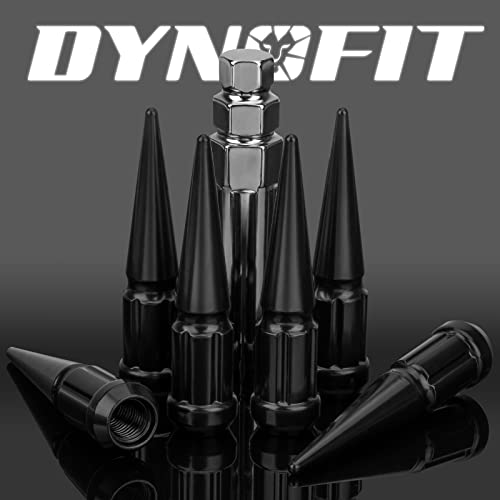 Dynofit 12mmx1.5 אגוזי דוקרן גלגלים, 4 x M12x1.5 אגוזי נגיף, 3.35 אינץ