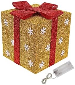מואר קופסות מתנה מקורה חיצוני חג המולד קישוטי חג המולד עץ מרפסת בית המפלגה טובות לילדים 3-5