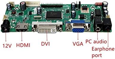 לוח בקר LVDS אוניברסלי של Taidacent 10-65 אינץ 'מסך LCD HDMI DVI VGA ללוח התקן LVD