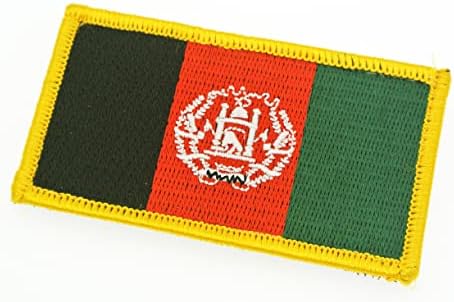 ארהב כוח מיוחד דגל אפגניסטן 3 יחידות טלאי צבאיות, תגים טקטיים אמריקאים רקומים מדבקות אפליקציות