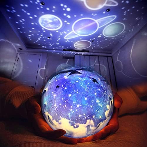 טוראס כוכב לילה אור לילדים חדר, יקום רומנטי מקרן ילדים מנורת מנורת חלל לחדר שינה