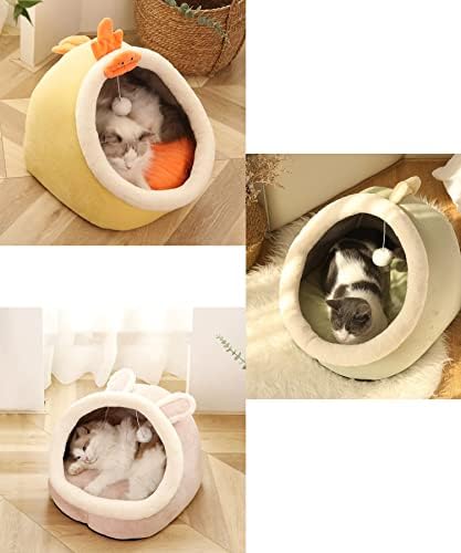 נשלף חתול וילה מיטת סופגנייה כלב מיטת מחצלת כרית מיטת סגנון 4 בית עבור כלב חתול מחמד אספקת בית תפאורה