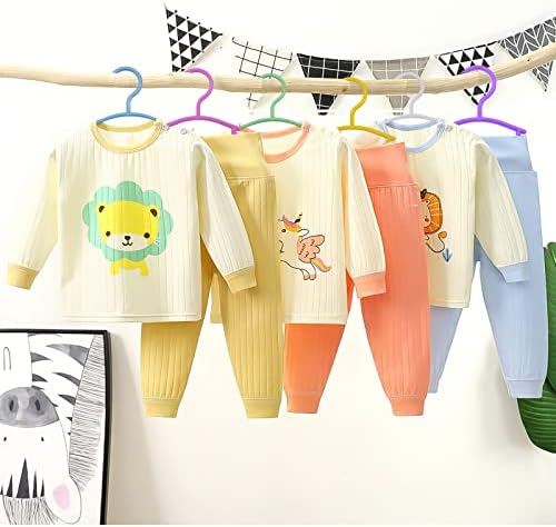 קולבי בגדי תינוקות, קולבי פלסטיק צבעוניים קולבי מעיל קטנים לילדים, פעוט, תינוקות, משתלה, ארון ילדים, 120 חבילה