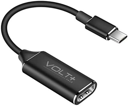 עבודות מאת Volt Plus Tech HDMI 4K USB-C ערכת תואם ל- VIVO IQOO NEO5 SE מתאם מקצועי עם פלט דיגיטלי מלא של 2160P,