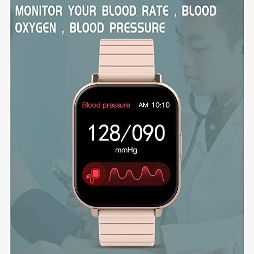 שעון חכם עם דופק, צג שינה חמצן בדם, צג טמפרטורת הגוף, פעילות שעון כושר לטלפונים של אנדרואיד iOS