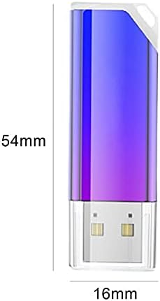 מחברים USB 2.0 8GB/16GB/32GB/64GB/128GB USB רב -צבעי רב -צולב אטום -זעזועים כונן פלאש מתכת כונן למחשב -