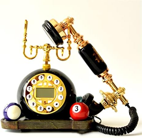 ZSEDP נוסטלגי ביליארד רטרו טלפון קווי חוטי עתיק בית קווי חנות קווי קישור קישוטים דקורטיביים קו קבוע