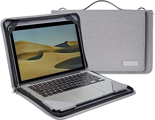 מחשב נייד מחשב נייד אפור של Broonel - תואם ל- HP Chromebook 11A -NA0000NA מחשב נייד
