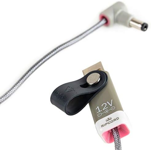Myvolts Ripcord USB עד 12V DC DC Power Cable תואם ל- Numark PT01 Scratch Pundtable