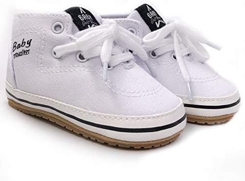 נעלי בד של Sofmuo לתינוק - נעלי נעליים בנות תינוקות פעוטות אנטי -החלקה הולכת ראשונה מחליקים