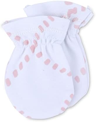 סט שמיכה לביש לתינוקות וכפפות - שק שינה כותנה סרוג עם רוכסן לתינוקת בין 6-12 חודשים