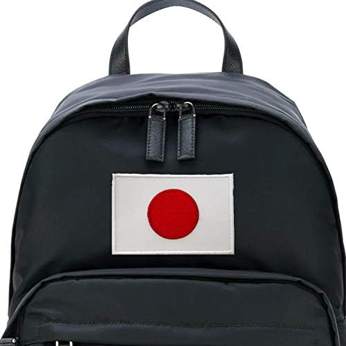 A-One 2 PCS חבילה- Ukiyoe Crane Patch+Applique רקום של דגל יפן, טלאים צבעוניים, סמלי DIY בסגנון