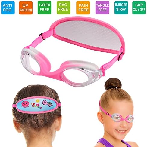 Ruigao Kids Swim Goggles בגילאי 2-6, משקפי פעוטות ללא סבך/קל על, משקפי ילדים לשחייה