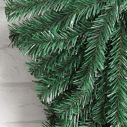 Lymoh חג המולד עץ הפוך עץ עירום עץ פנים קיר ירוק PVC עץ דקורטיבי קיר חג המולד קיר תלייה קישוטי Cal_queen