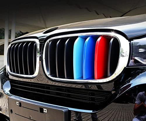 התאמה מדויקת /// M-Serlored Grille תוספות תואמות תואמות ל- BMW 2014-2018 F15 X5 ו- 2015- F16 X6 Center Grill