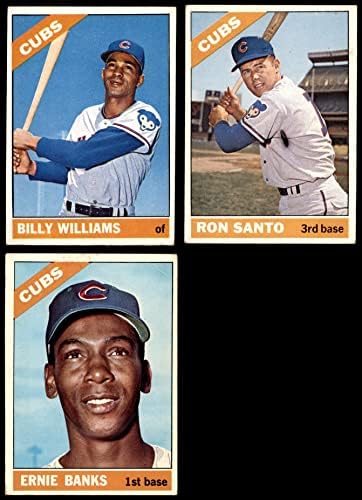 1966 Topps Chicago Cubs Team Set Chicago Cubs VG Cubs