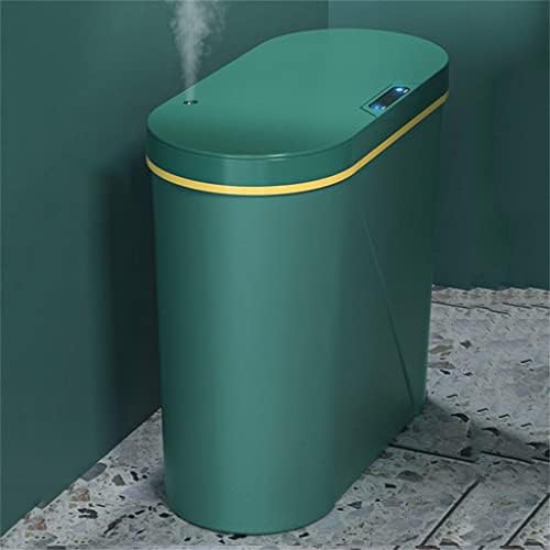 N/A ריסוס אשפה חכמה פח פסולת פסולת ביתית אוטומטית לאמבטיה למטבח כביסה במקומות צרים מקומות צרים פח חיישן (צבע: