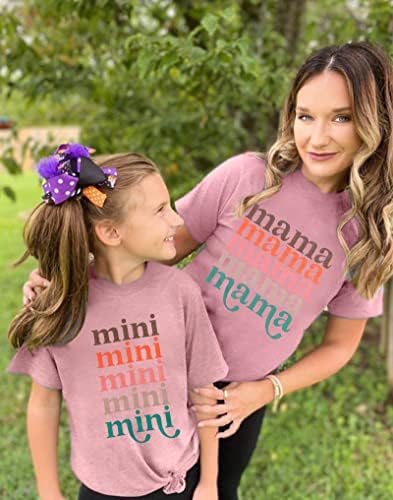 אמא מיני חולצה סט אמא ואותי התאמת חולצה חמוד אמא מיני מכתב חולצת טי אמא ובת מתנות טי חולצות