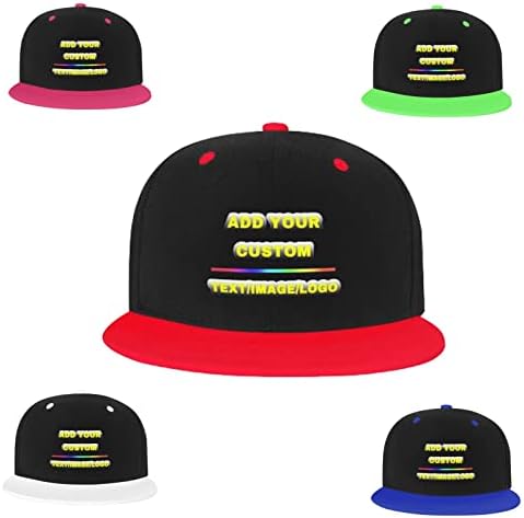 כובע בייסבול מותאם אישית מותאם אישית בהתאמה אישית של טקסט עיצוב משלך, תמונות, לוגו תמונה כובע מתכוונן