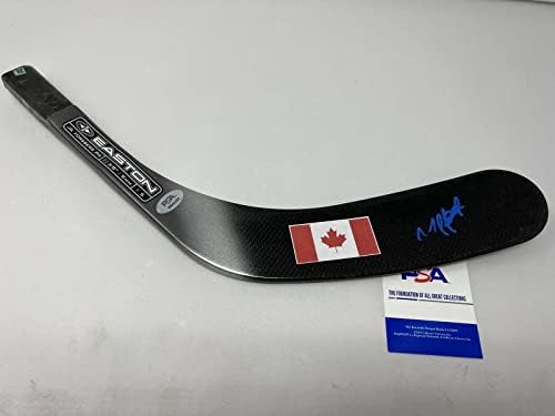 מארי פיליפ פולין צוות קנדה קנדה נשים חתימה על הוקי מקל הוקי BLADE PSA COA - מקלות NHL עם חתימה