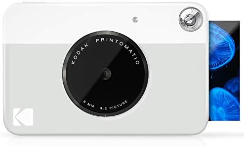 Kodak 2 X3 Premium Zink נייר צילום ומצלמת הדפסה מיידית של Printomatic דיגיטלית - הדפסים צבע מלא על Zink