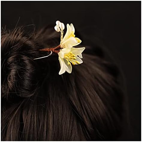 פויורה חזקה להחזיק שיער לסתות, סרט ראש, סיכת שיער של פרח זכוכית ראשית ראשית ראשית ראשית קלאסית צ'ונגסאם