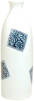 בקבוק SAKE TOKKURI 9.8 גרם קרמיקה יפנית תוצרת יפן אריטה אימארי כלי חרסינה קקומון טאקו-קרקוסה