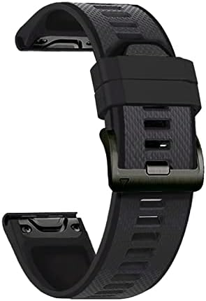 Wtukmo 22 26 ממ רצועת ספורט סיליקון רכה לרצועת סיליקון רכה עבור Fenix ​​6 6x Pro Watchband שחרור