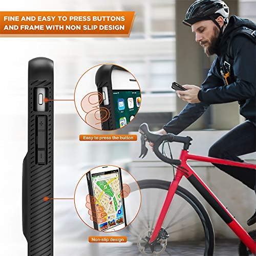 מארז מנעול טוסיטה מיועד לאפלא iPhone 6 6S 7 8 SE 2020 2022 - כיסוי מגן על אופניים - כיסוי נעילת טוויסט