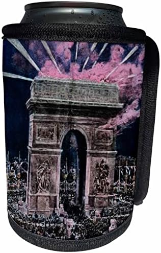 3drose קסם פנס Arc de triomphe 14 ביולי. - יכול לעטוף בקבוקים קירור יותר