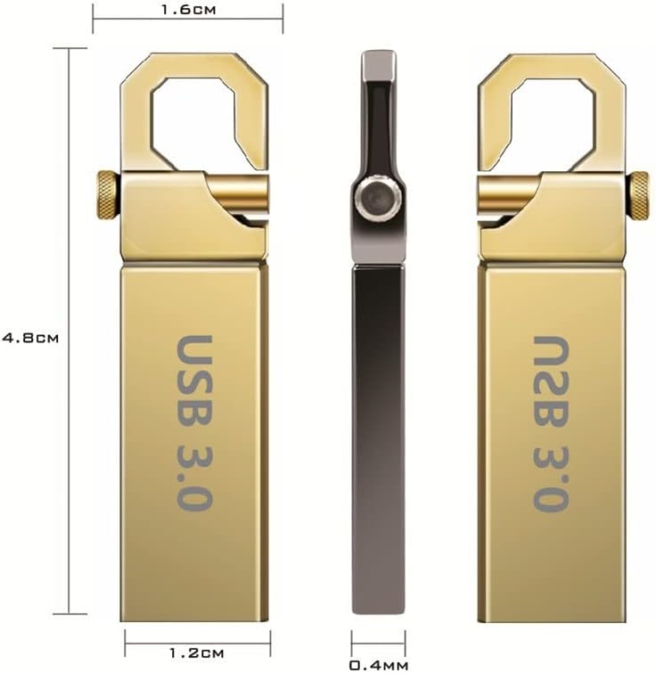 סוג 128 ג'יגה -בייט C כונן הבזק 3.0 כונן פלאש USB כונן זיכרון USB מקל עם מחזיק מפתח כונן כונן אגודל כפול