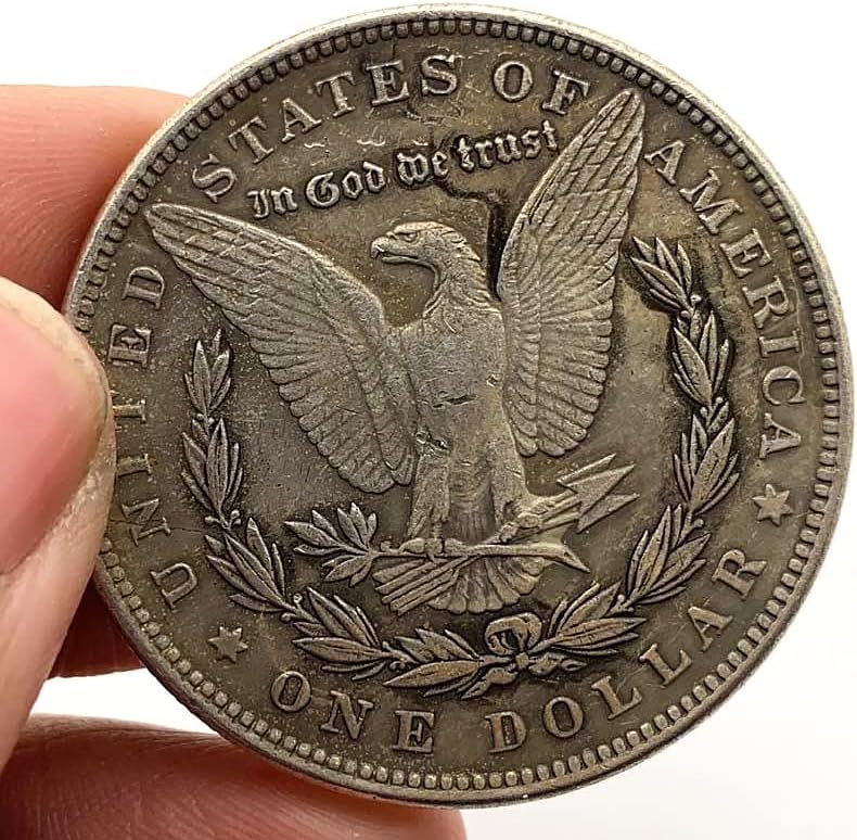 1921 נדודים מטבע ירח אבא עתיק נחושת ישן כסף מדליית לב בצורת אהבת מטבע נחושת כסף הנצחה מטבע מטבע
