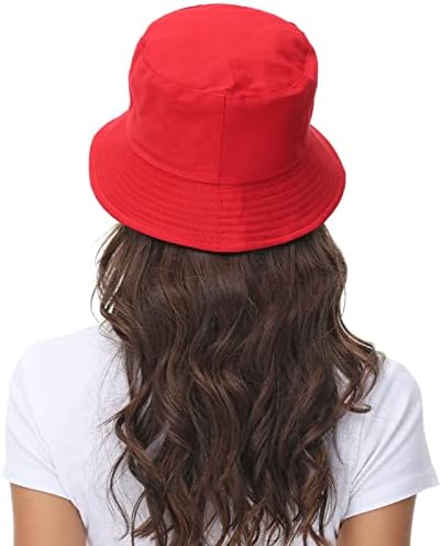 נשים כובע דלי הפיך כובע חוף קיץ כובע חיצוני