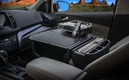 Autoexec Aue06500 יעילות של Gripmaster שולחן רכב סיום הסוואה עירונית עם הר טלפון וטאבלט הרכבה