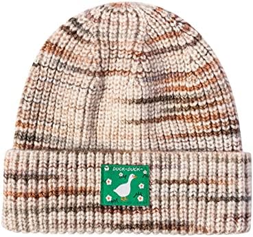 כובע צמר קר מגני חם אופנה חיצוני חורף אוזן נשים של רול מרזבים כובע כובעי גדול מטורף כובע