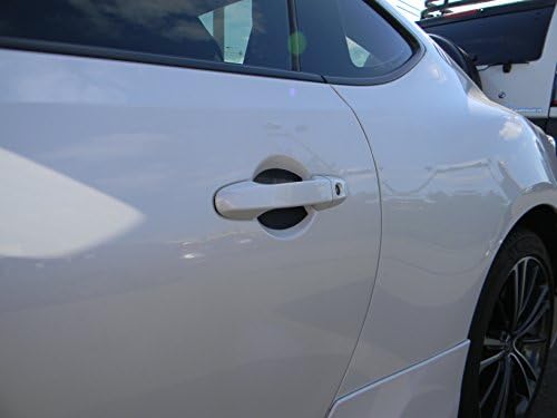 סיבי פחמן אוטומטיים דלת רכב רכב ידית שומרי מגרד מגן מתאים לקיה פורטה 5