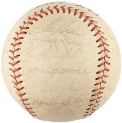 1971 צוות Mets של ניו יורק חתום בייסבול נולן ראיין טום סיבר JSA COA - כדורי בייסבול חתימה