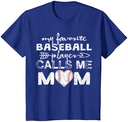 שחקן הבייסבול האהוב עלי קורא לי חולצת אמא, חולצת טריקו ליום האם