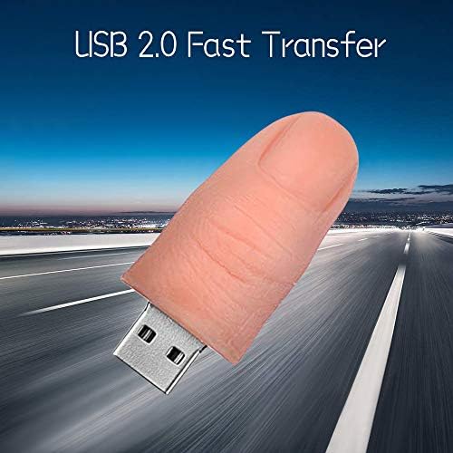 כונן פלאש מהנה 32 ג'יגה -בייט, Aretop USB2.0 חידוש יצירתי מיניאטורה צורת אגודל כונן הבזק מגניב 32 ג'יגה