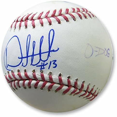 אורלנדו הדסון חתמה על חתימה על חתימה של MLB דודג'רס O -DOG S1343 - כדורי בייסבול עם חתימה
