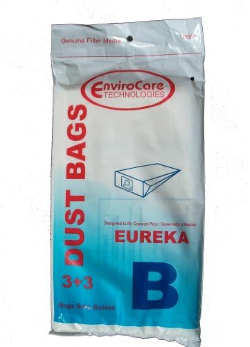 שקיות אבק של שואב אבק של Envirocare החלפת אבק מיועדות להתאים ל Canisters Style B&S 3 שקיות