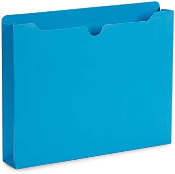כחול פסגת אספקת 2 אינץ קובץ מעילים, מחוזק ישר לחתוך כרטיסייה, כבד החובה 2 אינץ הרחבת כיס, מכתב גודל,
