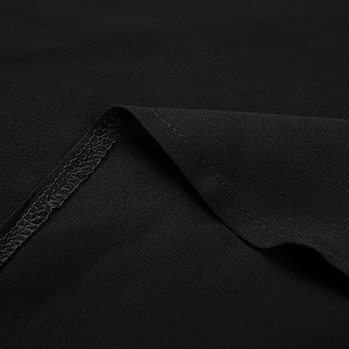 נשים חולצות 2023 קיץ אופנה קצר שרוול חולצות סקסי רוכסן צווארון שיפון טוניקה מזדמן מוצק רופף מתאים