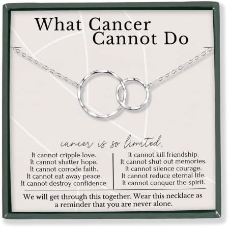 מקווה אהבת ברק שרשרת לנשים עבור אומץ נגד סרטן-השראה תכשיטי הישרדות שרשראות-סרטן מתנות לחברים, אמא, בת,